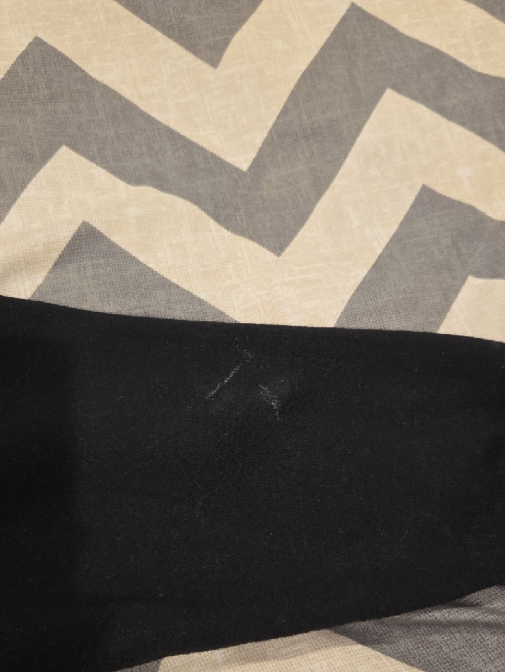 Black Hoodie with Silver 'Vegas Baby' Glitter Script - Picture 3 of 4